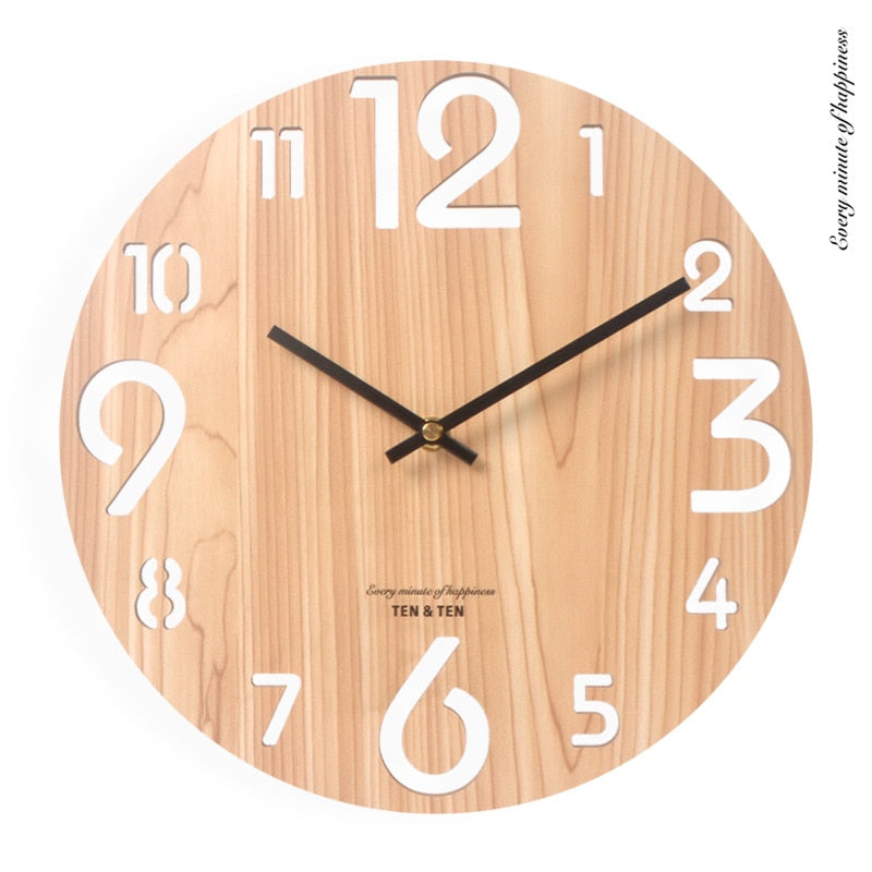 Nordic 3D Wall Clock