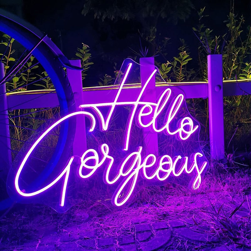 Neon Sign Custom for Wall, Bachelorette Party, Birthday, Wedding, Engagements and More!