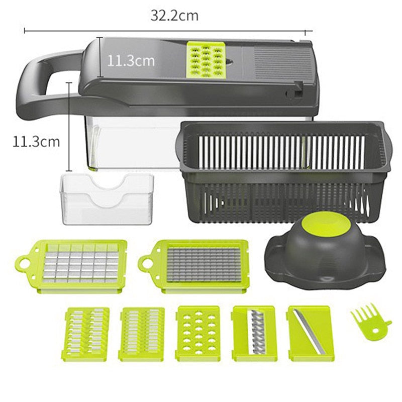 The Ultimate Multi-Functional Food Chopper 16 Different Functions