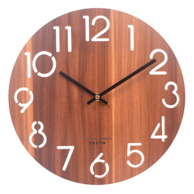 Nordic 3D Wall Clock