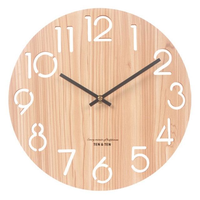 Nordic 3D Wall Clock