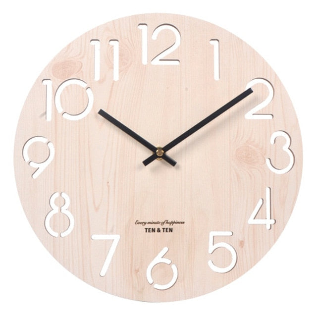 Nordic 3D Wall Clock