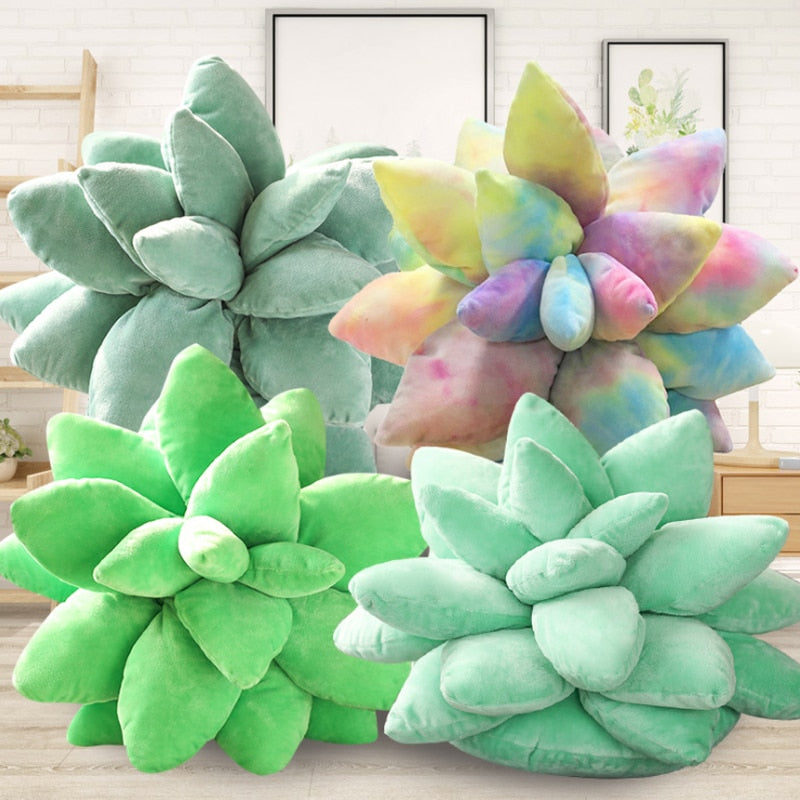 PlantThrow - Succulent Plush Pillow