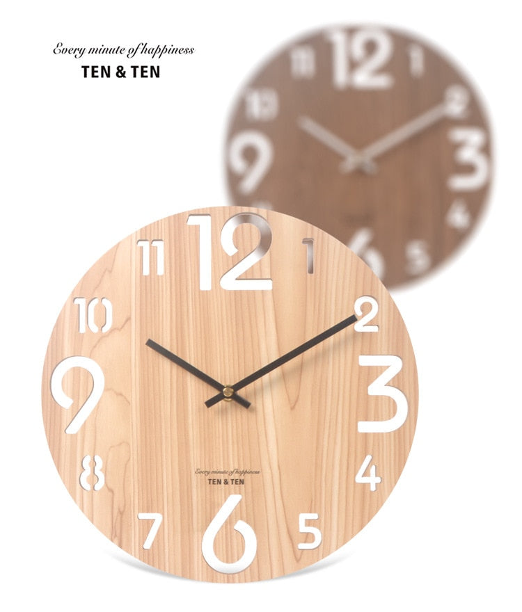 Nordic 3D Wall Clock