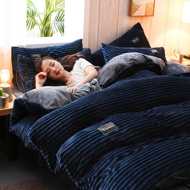 Snuglee - Set Of Corduroy Bedding