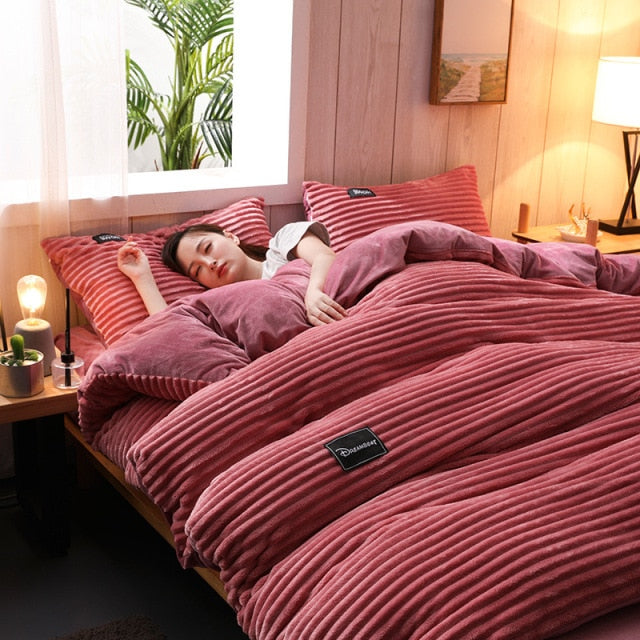 Snuglee - Set Of Corduroy Bedding